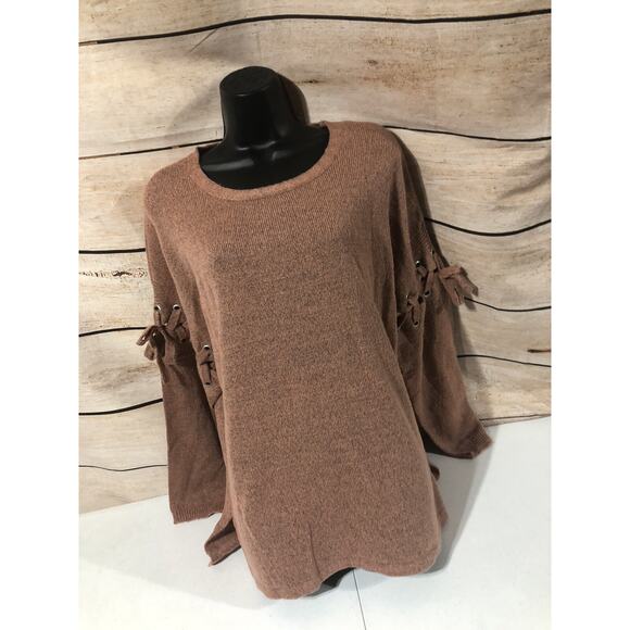 Alison Andrews Womens Sweater Size XL Pink New Long Sleeve Pullover - Picture 11 of 12